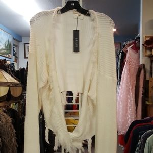 Le lis white sweater